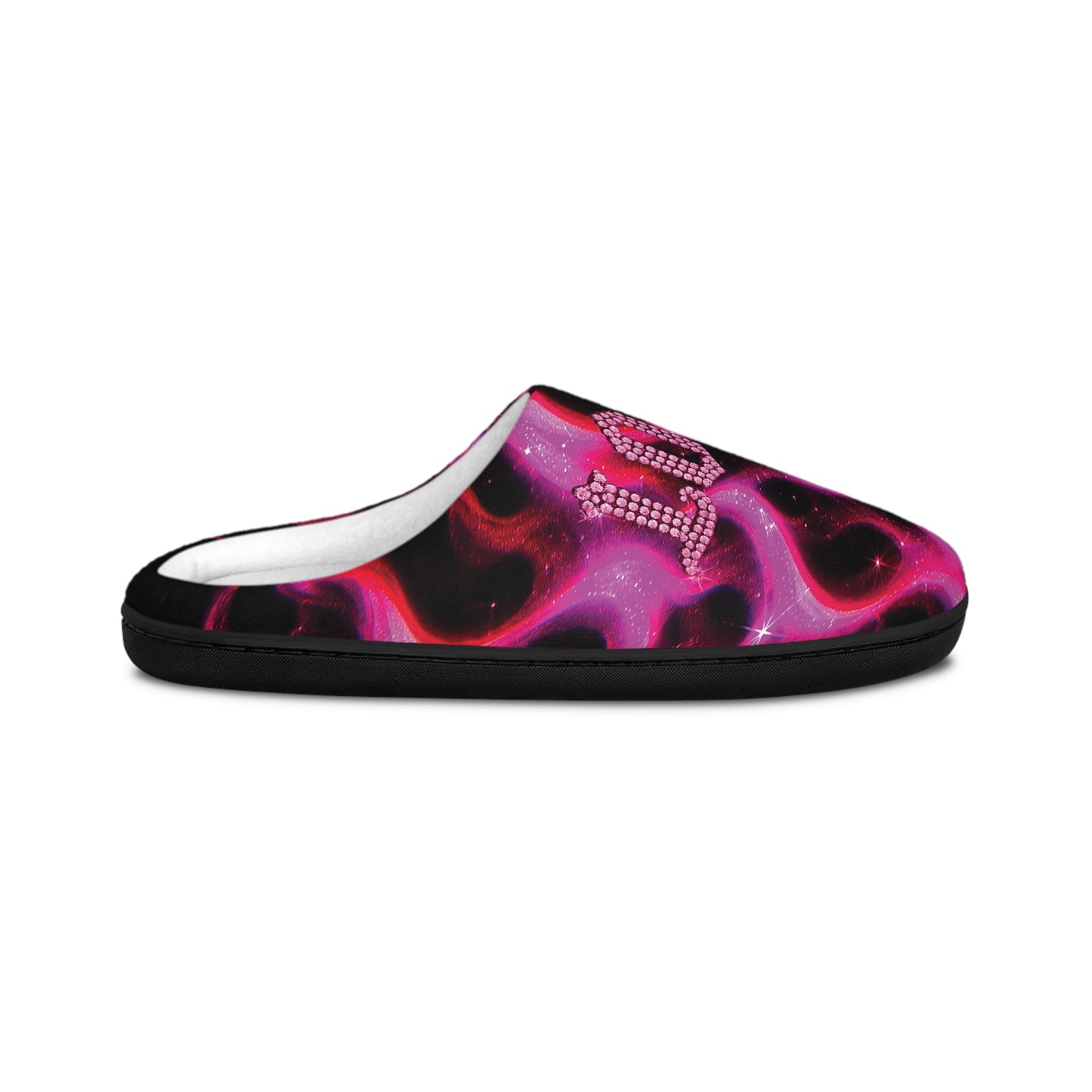 BLUSHRIOT Rhinestone Lounge Slippers