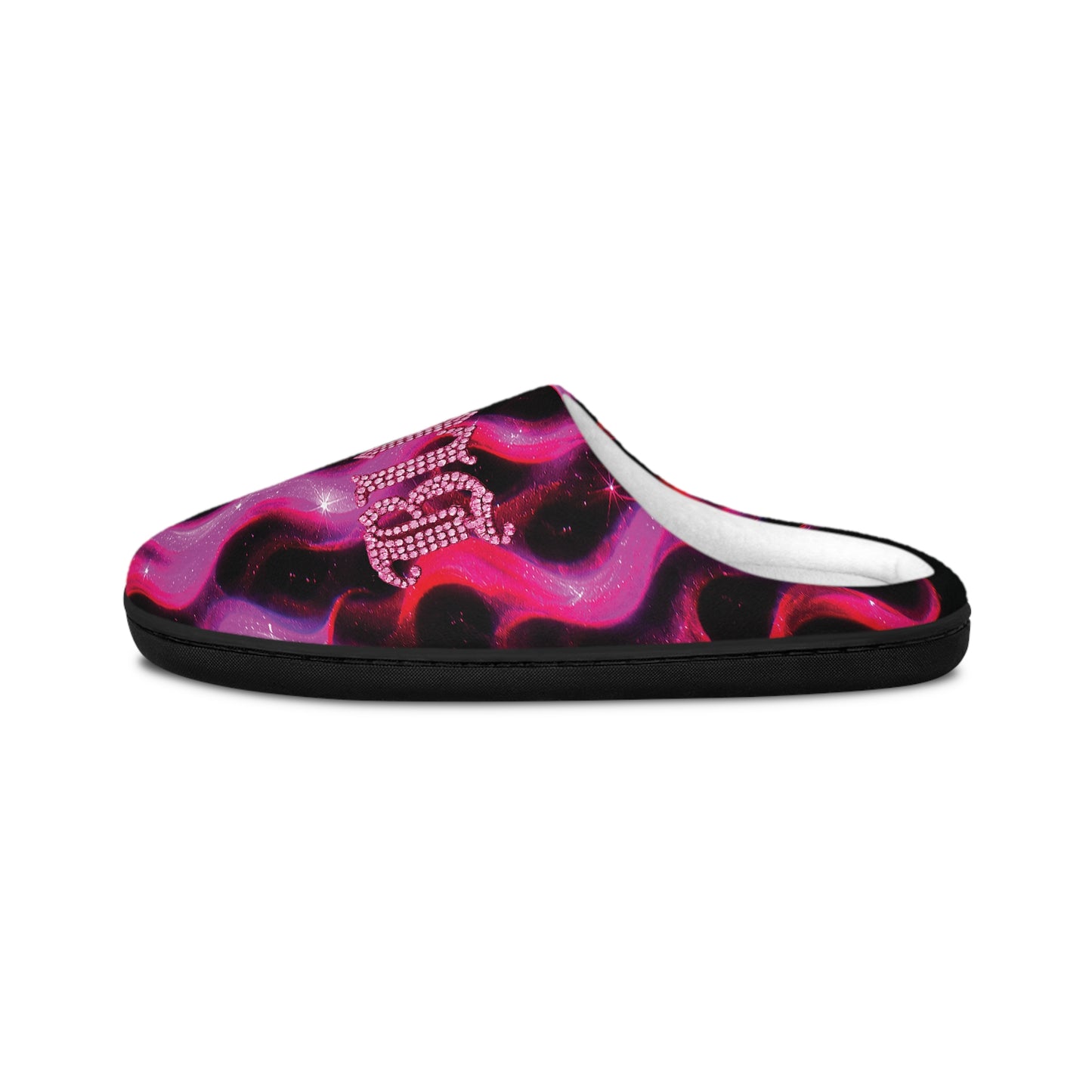 BLUSHRIOT Rhinestone Lounge Slippers