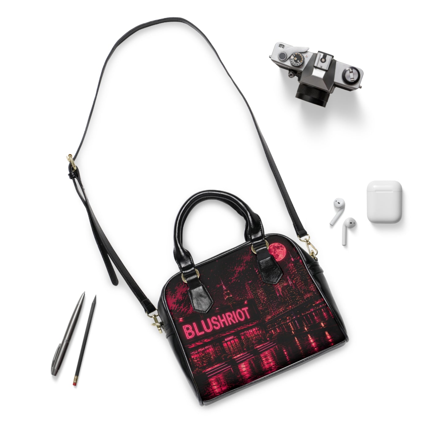 BLUSHRIOT Midnight City Shoulder Bag